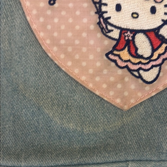 Hello Kitty Denim Backpack - Picture 2 of 7